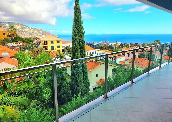 Apartman Spacious Summer Fresh Family With Panoramic Sea Views In Funchal