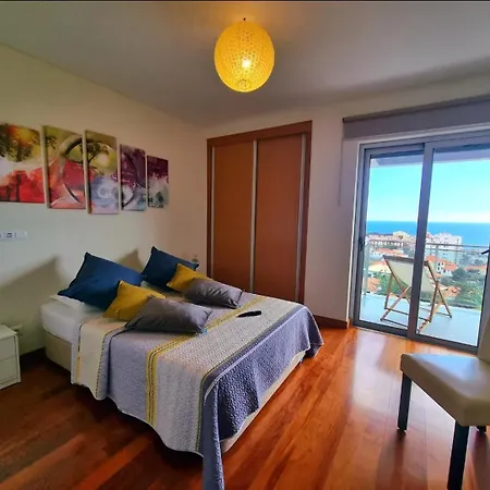 Funchal Summer Stay, Ocean Views, Big Spaces Sea Air Apartment *