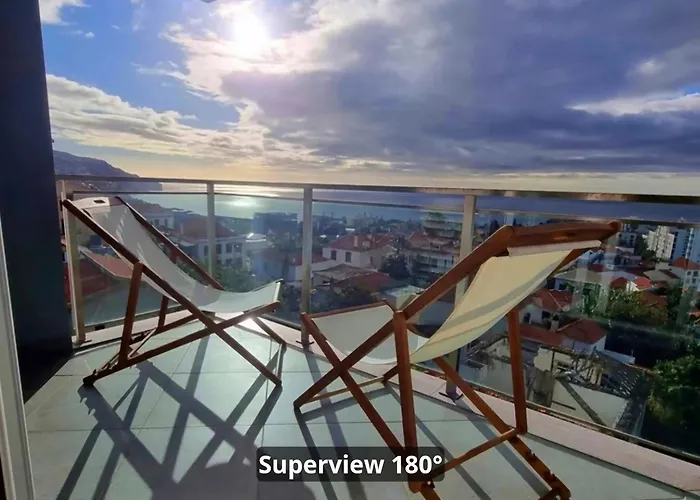 Spacious Summer Fresh Family With Panoramic Sea Views In * 丰沙尔