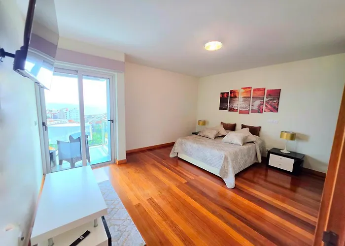 Spacious Summer Fresh Family With Panoramic Sea Views In 公寓 丰沙尔