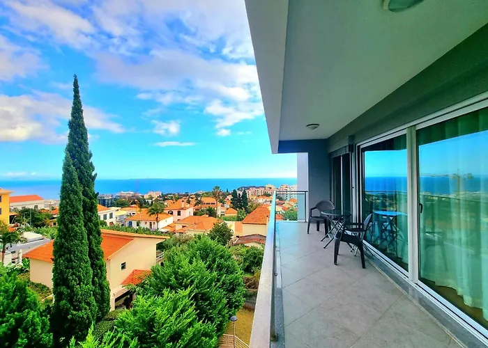 Lejlighed Spacious Summer Fresh Family With Panoramic Sea Views In
